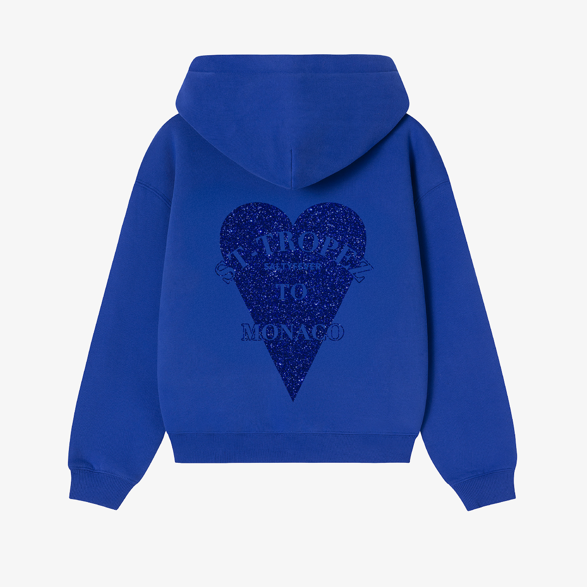 HOODIE BLEU ROYAL GLITTER